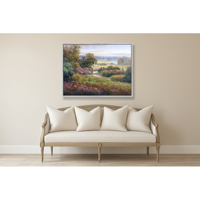 Gate To The Meadow Print, Silver, 50" H x 74" W