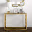 Glass Top Console Table-2042320517
