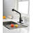 Kitchen Faucets With Pull Down Sprayer, Single Handle Kitchen Sink Faucet With Pull Out Sprayer-116628874