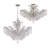 Weekes 6 - Light Unique Empire Chandelier-20319661-20319660