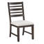 Table de salle à manger classique 5PCS avec rallonge et 4 chaises-209937702