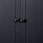 Armoire de rangement polyvalente avec 2 portes, 4 tiroirs et une tablette réglable pour la salle de bain et le bureau-1473954959