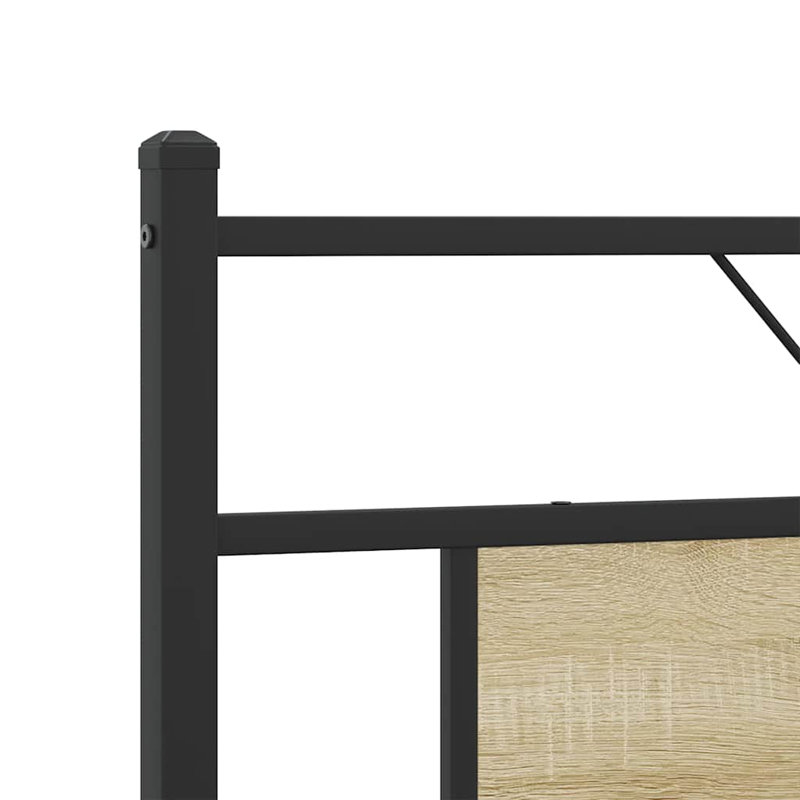 Bed Frame, Super King (6'), Sonoma Oak