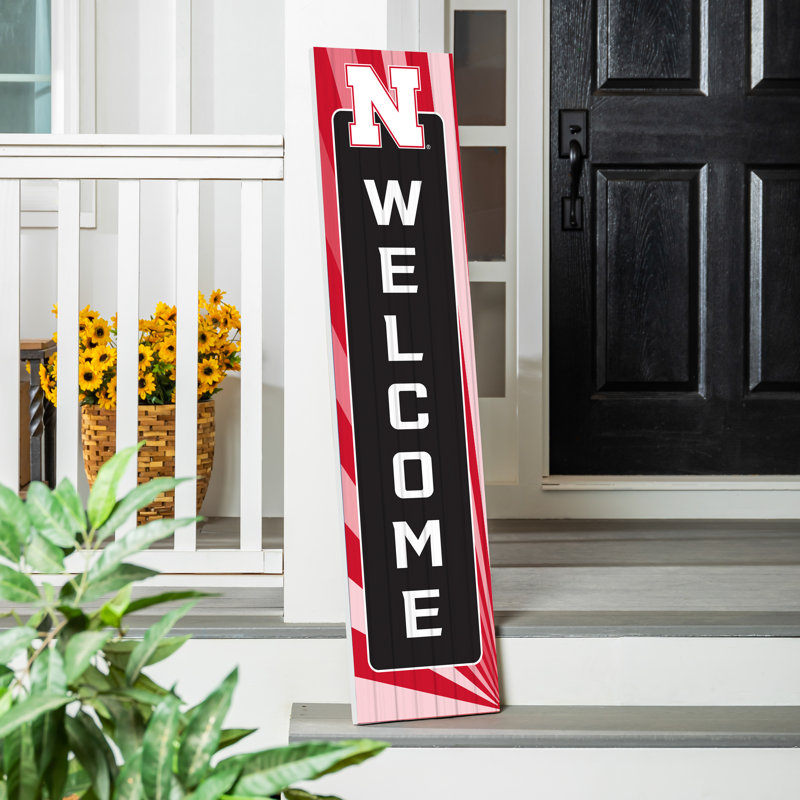 Enseigne de véranda 47 po Annalouise NCAA, NCAA Nebraska