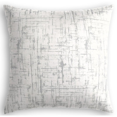 Abstract Cotton Reversible Throw Pillow