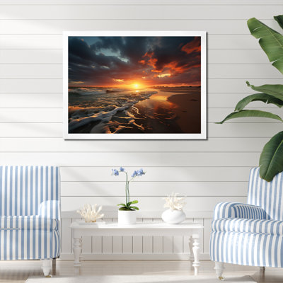 Photo de plage Sables d'or XXV - reproduction sur toile