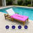 Acacia Wood Outdoor Lounge Chair, 3-Position Adjustable Backrest, 18D High-Density Foam Cushions, Weather Resistant Easy Assembly, For Patio Garden Poolside Terrace Outdoor Space-441260846