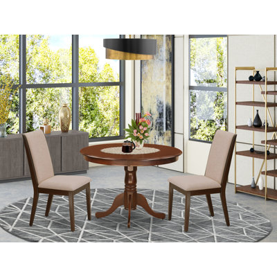 Bifrost Rubberwood Solid Wood Dining Set by Charlton Home