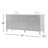 Readington 72'' Double Bathroom Vanity with Engineered Marble Top-600258283