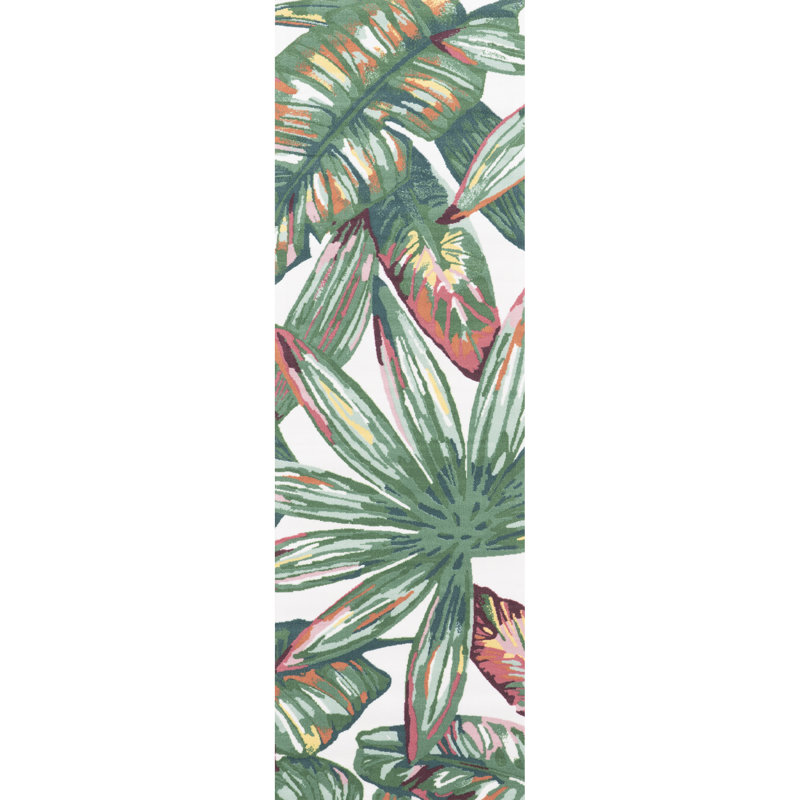 Tapis intérieur / extérieur Cali, Tapis de couloir 2 pi 6 po x 6 pi