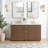 Waubun Rally 60'' Free Standing Double Bathroom Vanity with Calacatta Quartz Top-2112184708