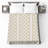 Beige Checkered Grid Quilted Bedspread All Sizes-130659704