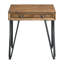 Table de bout en bois massif Hannerose