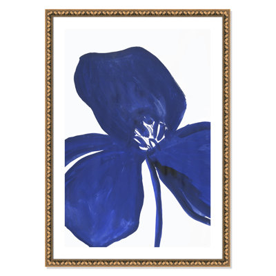 Clarisse "Indigo Petal II" Painting