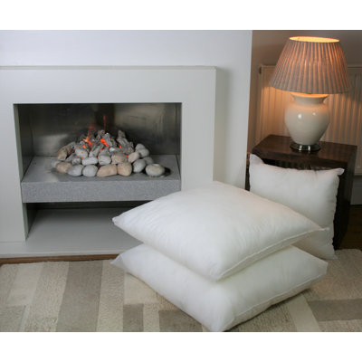 White Square Cushion