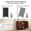 Armoire de rangement multifonctionnelle à 2 portes-917456056-908442933