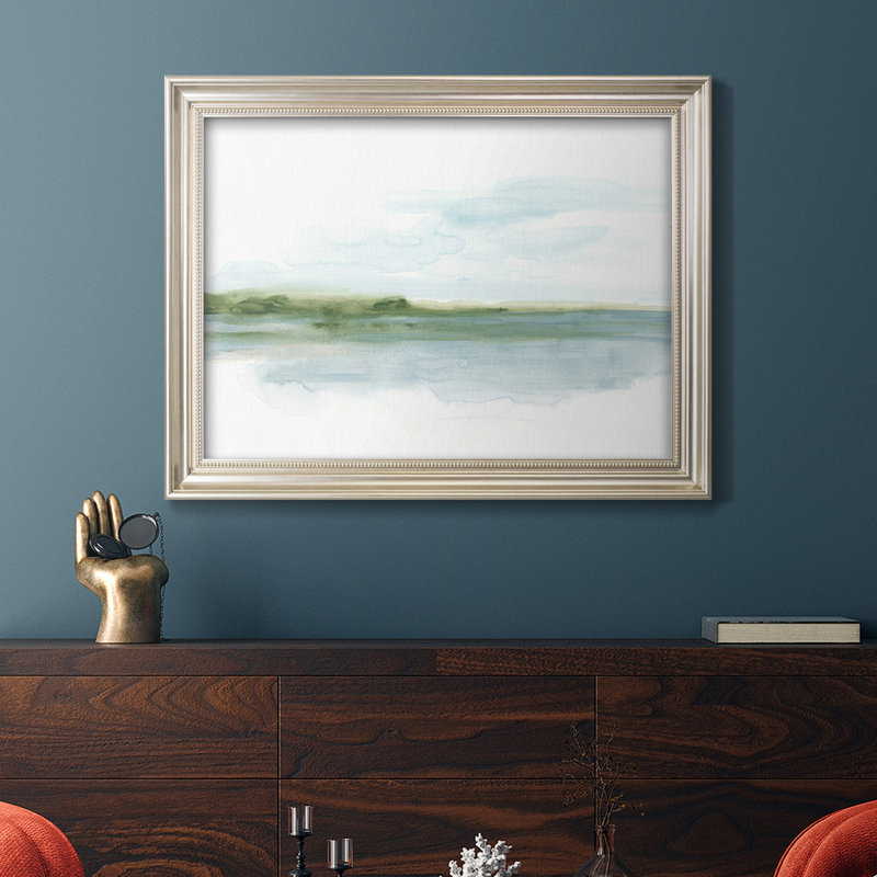 Green Ribbon Coast II - Green Ribbon Coast - reproduction d'art sur toile, L 32 po x H 23 po