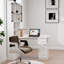 Bureau d'ordinateur en L-309044756