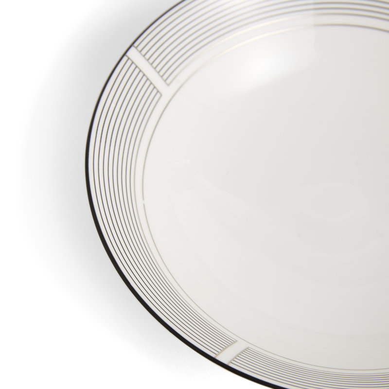 Bol à soupe / à pâtes 7,8 po Vera Wang Luxe Graphite