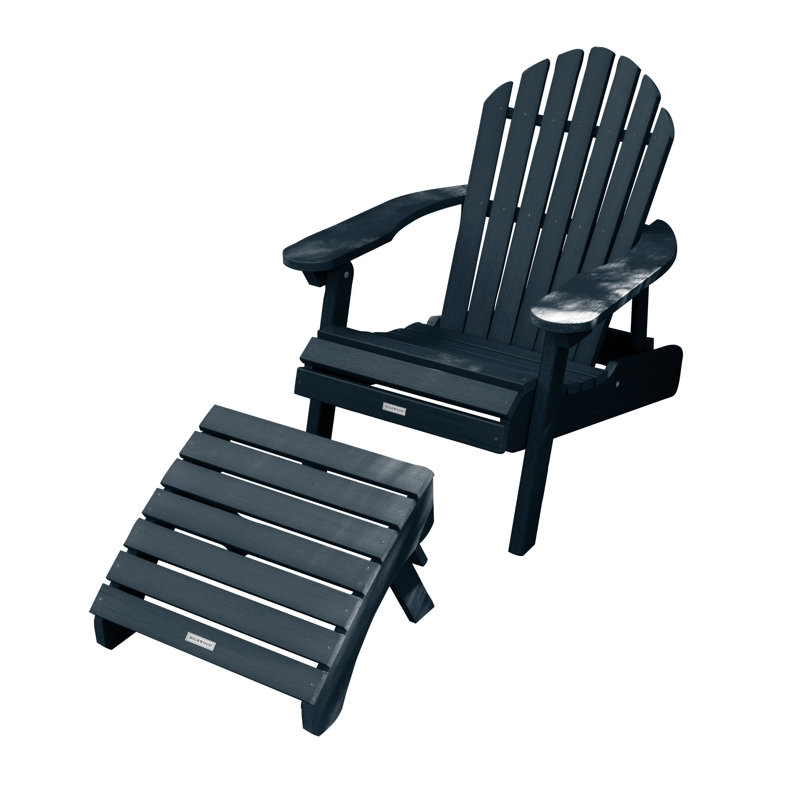 Anette - Person Patio Conversation Set, Federal Blue