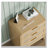 Rattan Nightstand with Charging Station-432123150-432123137