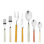 Fantasia Flatware Set - 32 Pieces - Rust