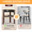 Modern PU Leather Upholstered Dining Chairs Set of 2