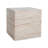 Outdoor Travertine Lightweight Concrete Side Table