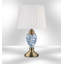 Pulcherie 44Cm White/Blue Table Lamp-357445544