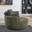 Fauteuil pivotant surdimensionné confortable avec repose-pieds avec rangement Moon-324735977