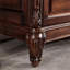 Armoire d'appoint en noyer massif