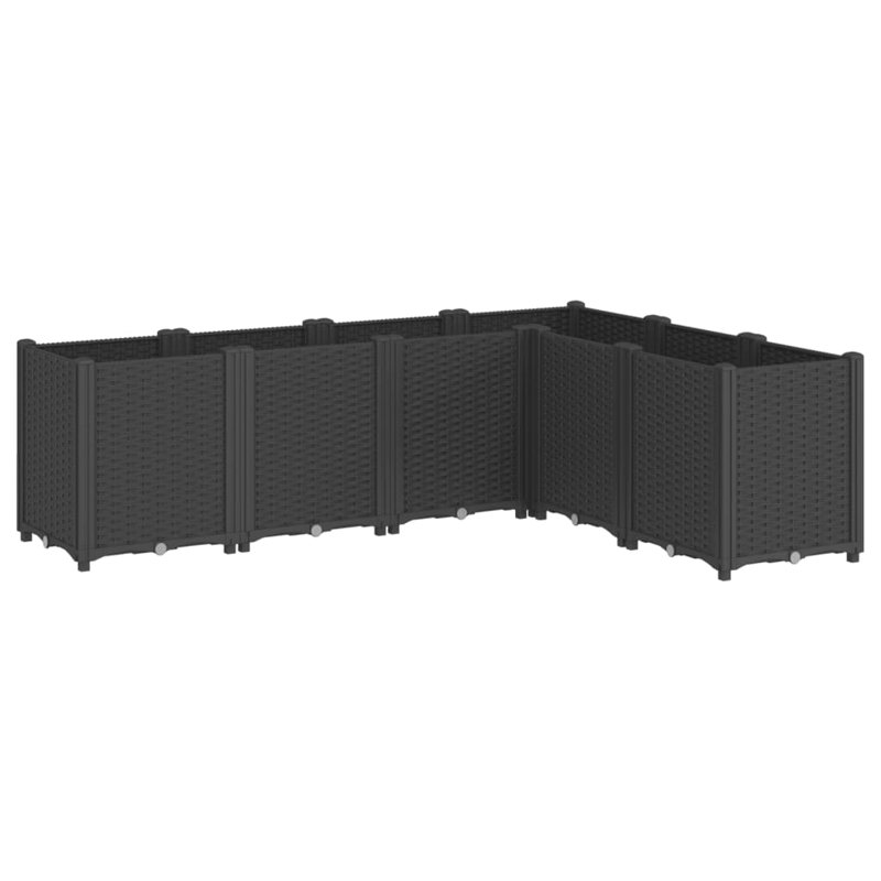 Molissa Planter Box, Black