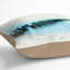 Breakwater Within An Endless Sea In Abstract Square Throw Cushion-56280520-56280521
