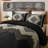 3-Piece Boho Aztec Western Quilt Set Textured Bedspread Coverlet with Pillowcases for All Seasons-122910342-122910337