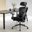Montmiral Mesh Office Chair with Headrest
