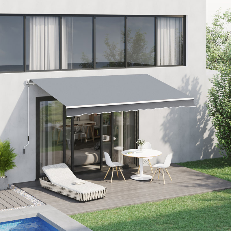 Wade Patio Awning, Grey