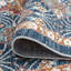 Tapis bleu Deundre-646801944