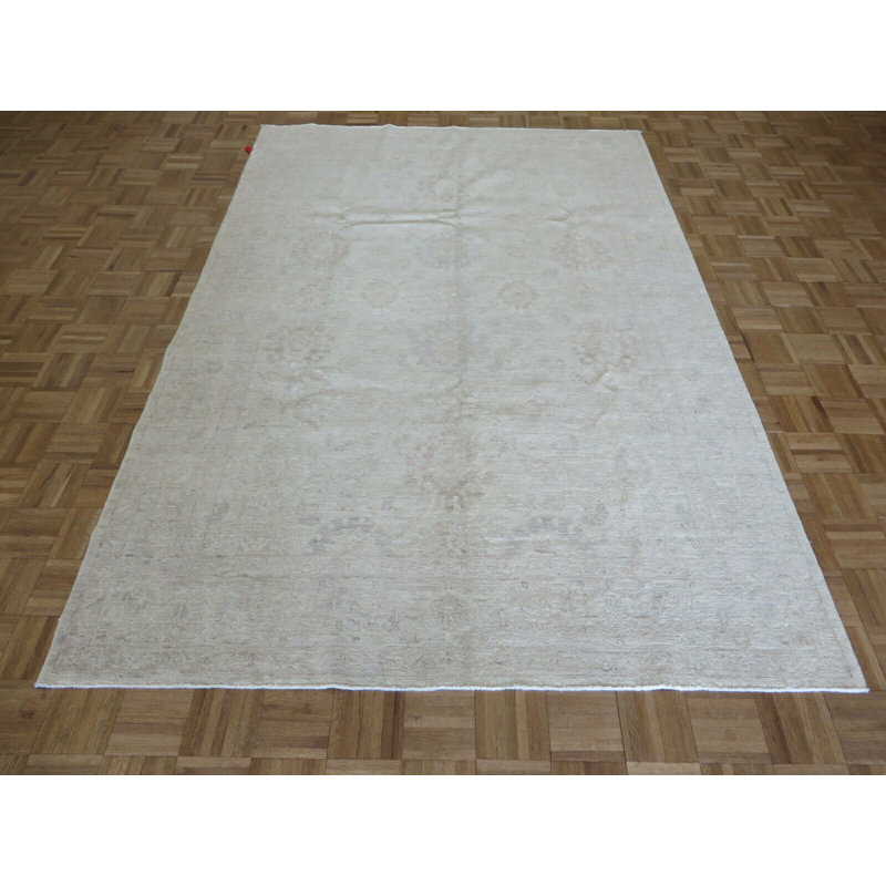 Aslıhan One-of-a-Kind 6' X 8'11" Wool Area Rug in Beige