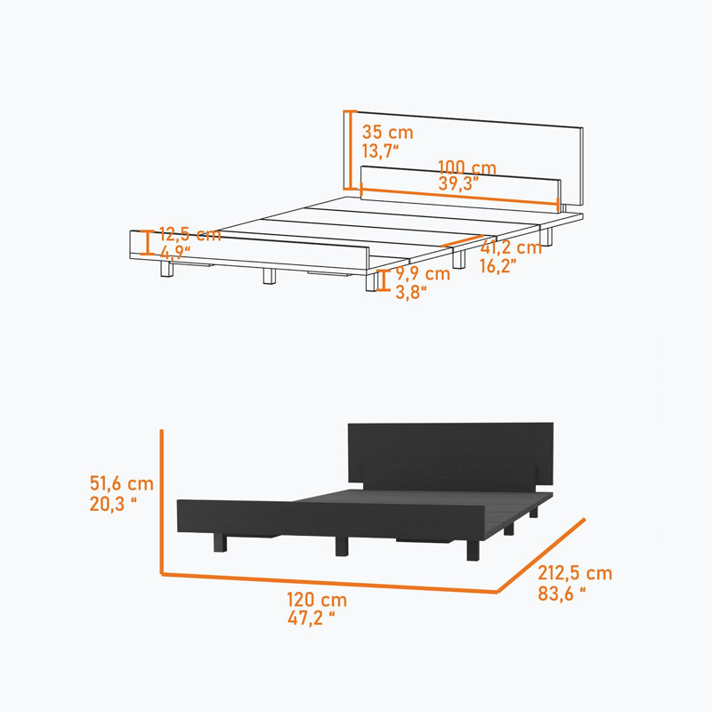 Twin 20.2'', Black