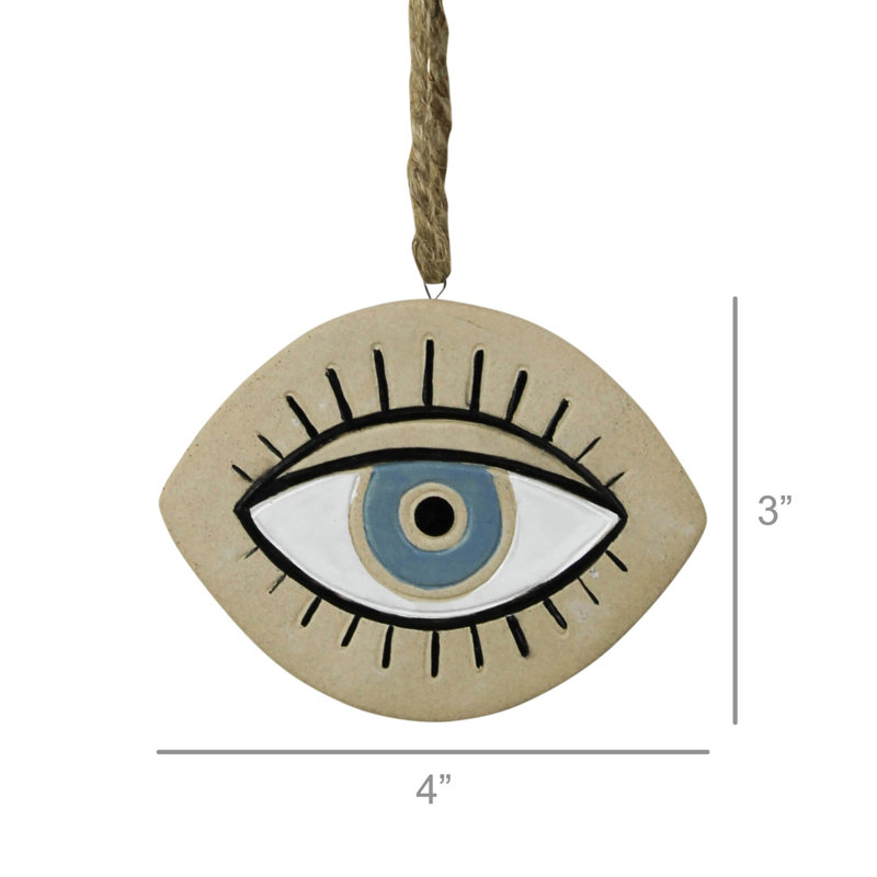 Blue Eye Ceramic Hanging