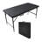 4Ft Rattan Folding Table For Indoor&Outdoor, Portable Foldable Table Rattan Plaited-1882749982