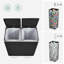 Steel Step On Multi-Compartment Rubbish & Recycling Bin-1988499843-1988499864