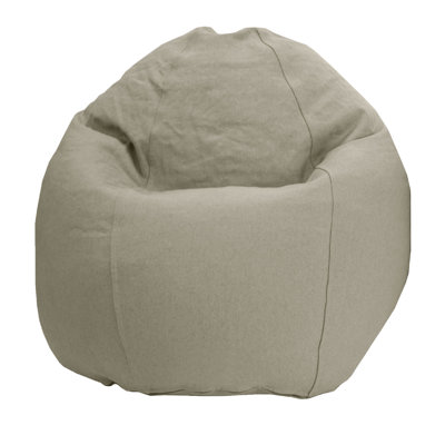 Fauteuil à billes en coton Comfy Bean
