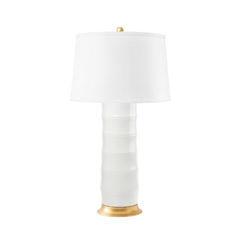 Saigon Table Lamp, Gold/Cool White
