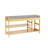 Bamboo Shoe Bench Rack with Storage-105350934