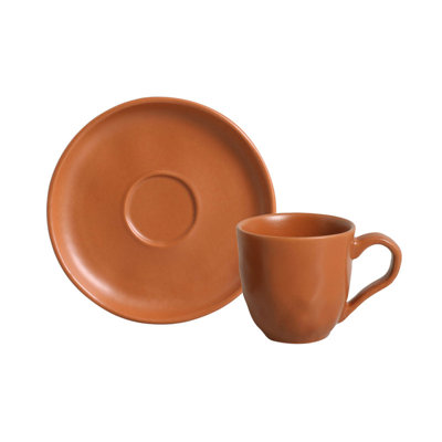 Terrakotta Stoneware Coffee Cup