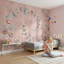 Papier peint pivoines, aquarelle, décoration murale amovible-631918877-631918878