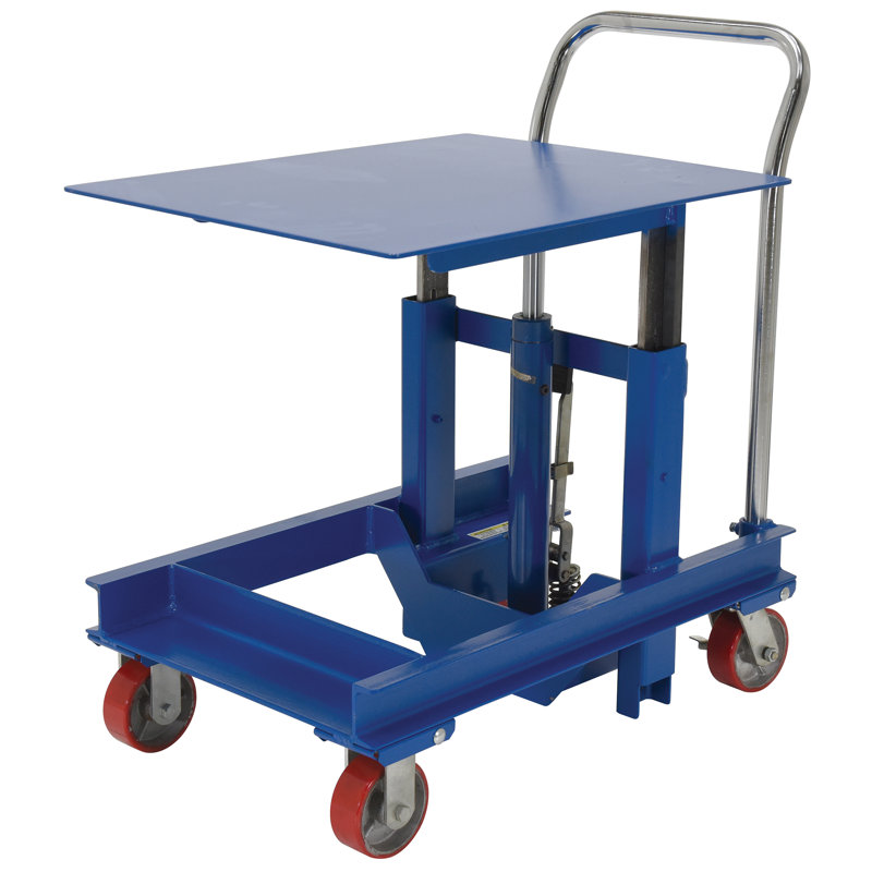 24'' W Utility Cart with Wheels, 37.5625" H x 24" W x 36.5" D