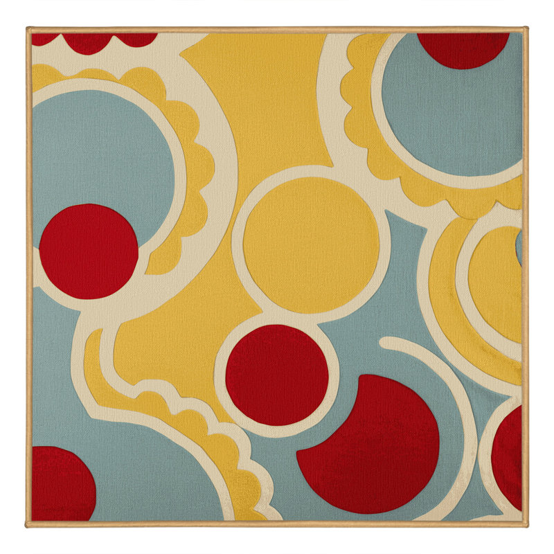 Tapis Daring Zig, Carré 3 pi