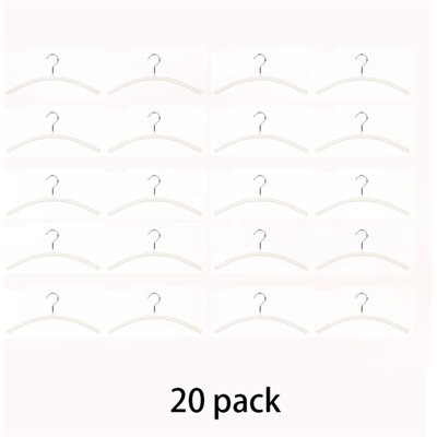 Semi-Circle Non-Mark Metal Hangers